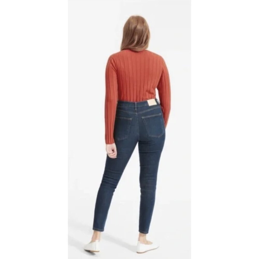 EVERLANE High Rise Ankle Skinny Jeans Casual Classic Minimalist - Size 26 - Picture 2 of 13